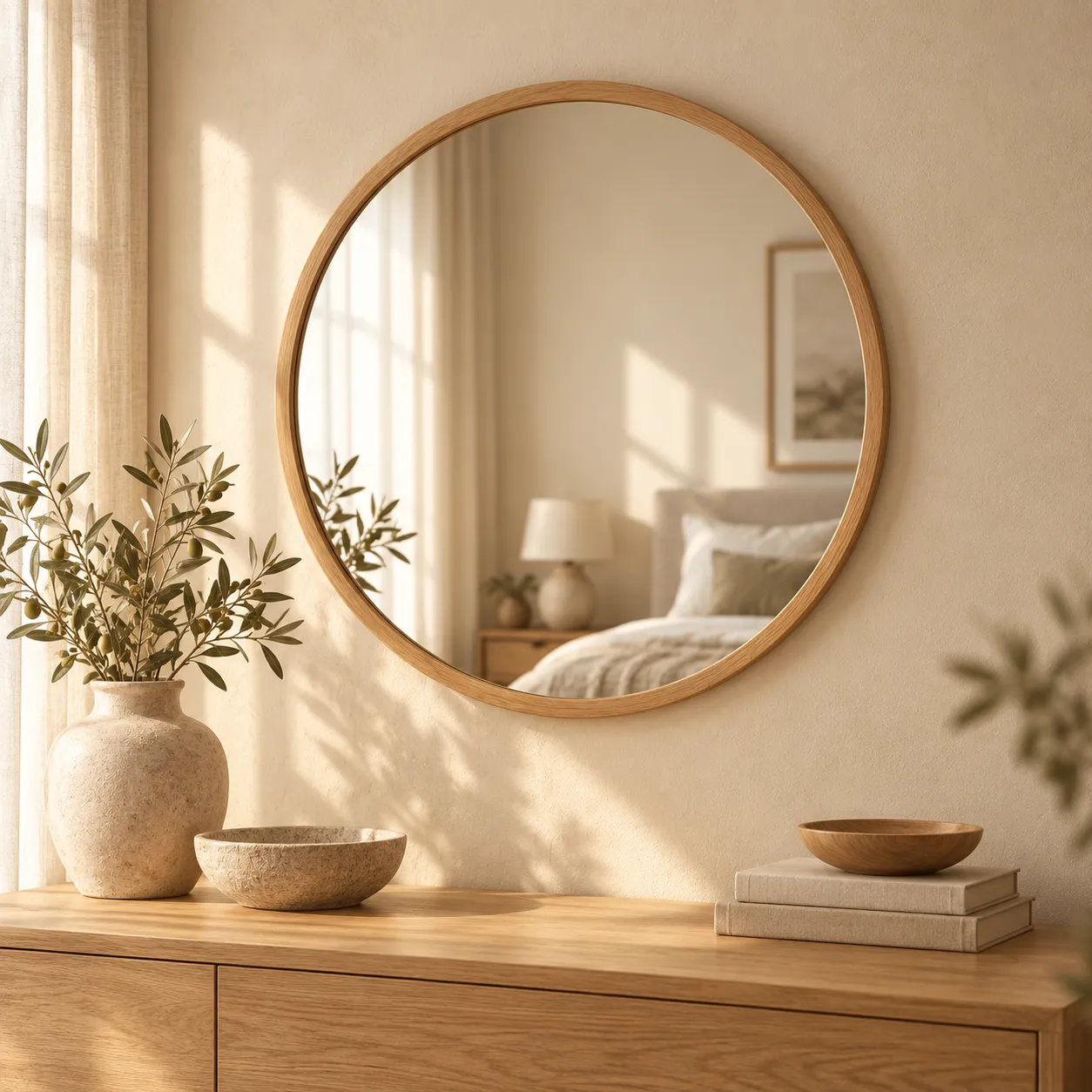 Aira Round Mirror - Image 2