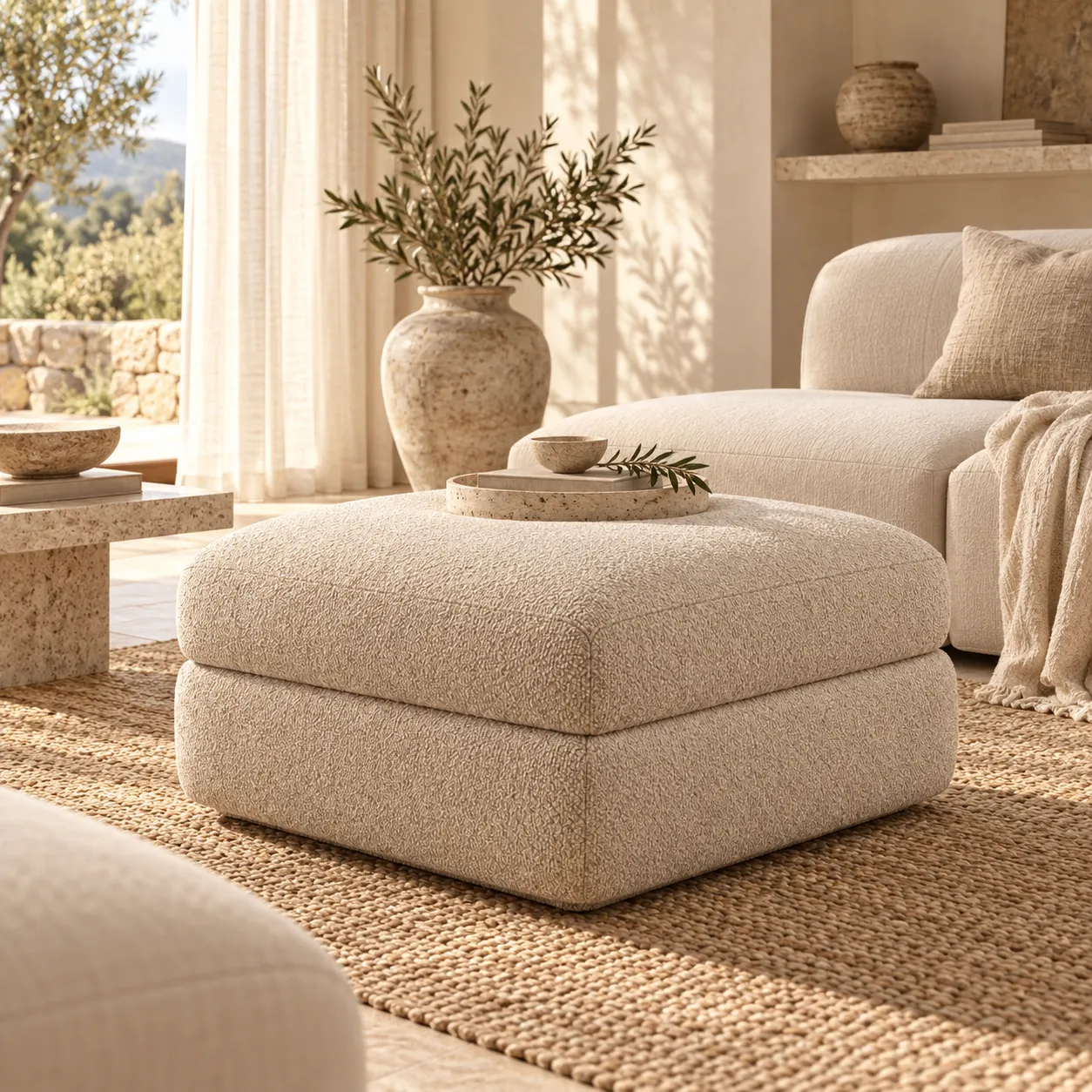 Ayla Modular Ottoman - Image 2