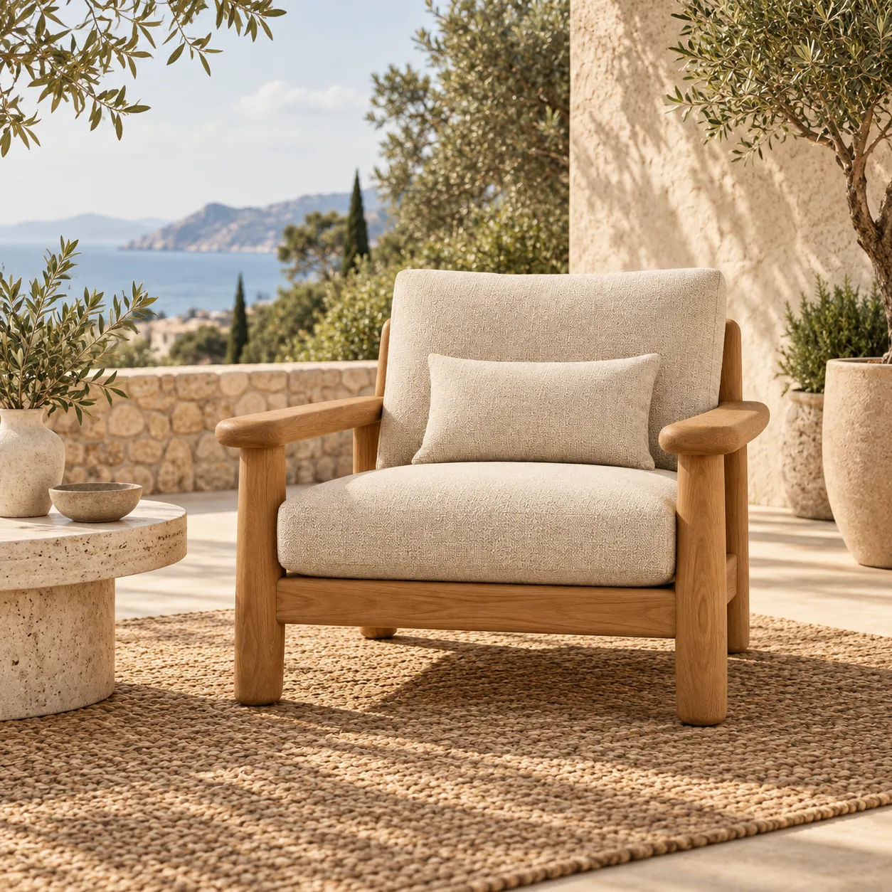 Cala Outdoor Lounge Chair - Image 2