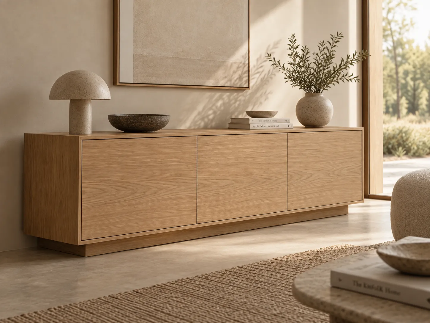 Oka Low Sideboard - Image 2