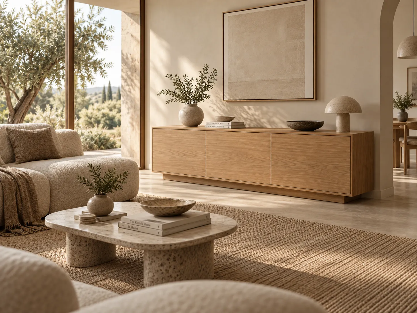 Oka Low Sideboard - Image 3