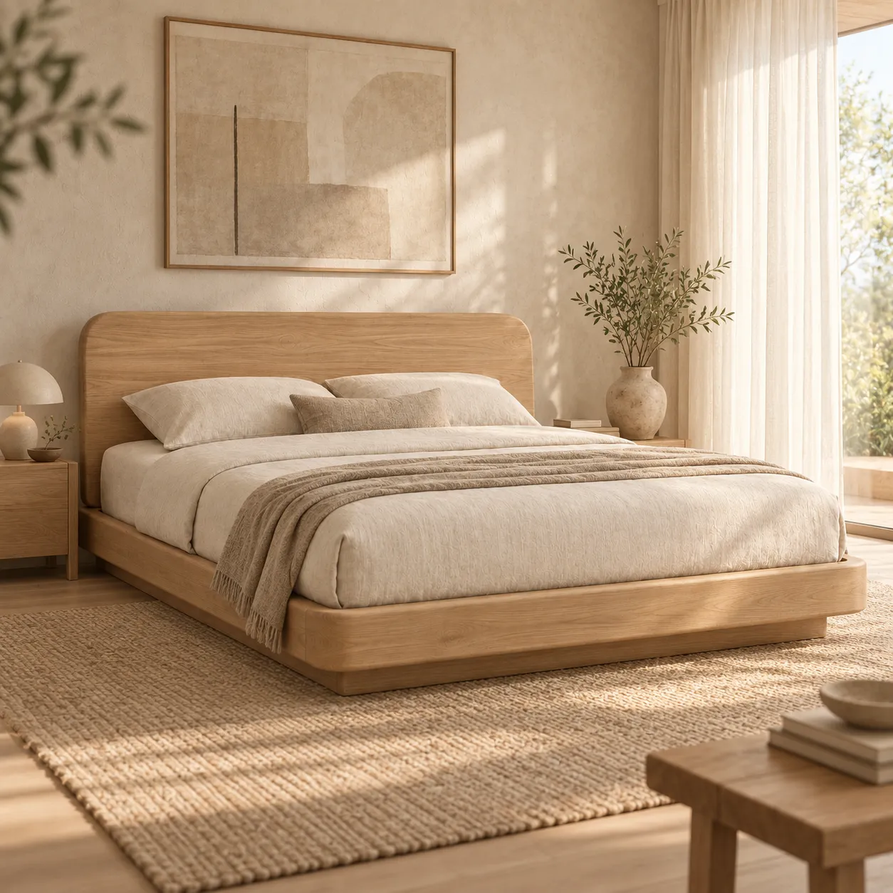 Yumi Platform Bed Frame - Image 2