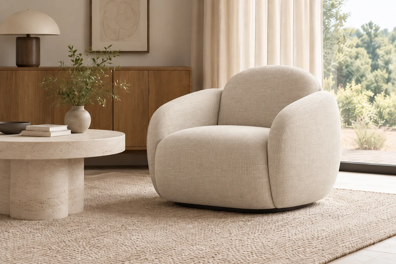 Zen Lounge Chair - Image 4